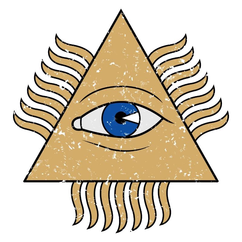 Œil qui voit tout - Triangle pyramidal