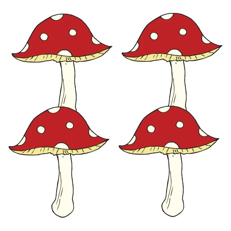Toadstool 4pcs