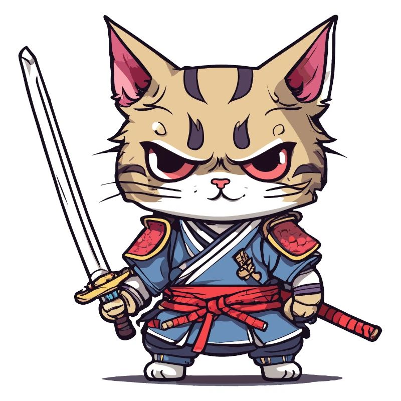 Samurai Cat #1