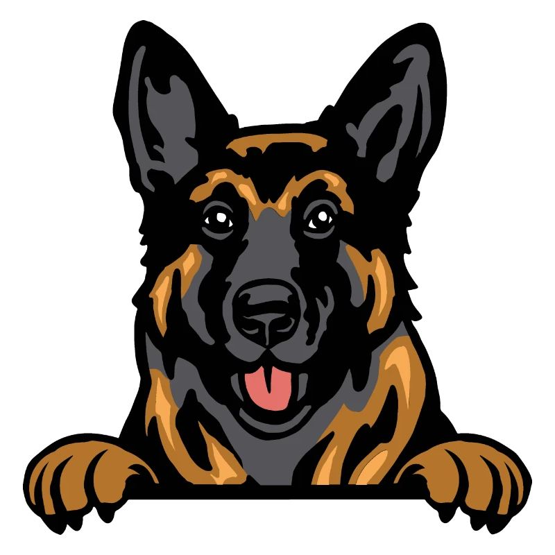 German Shepherd Majesty: Noble Guardianship