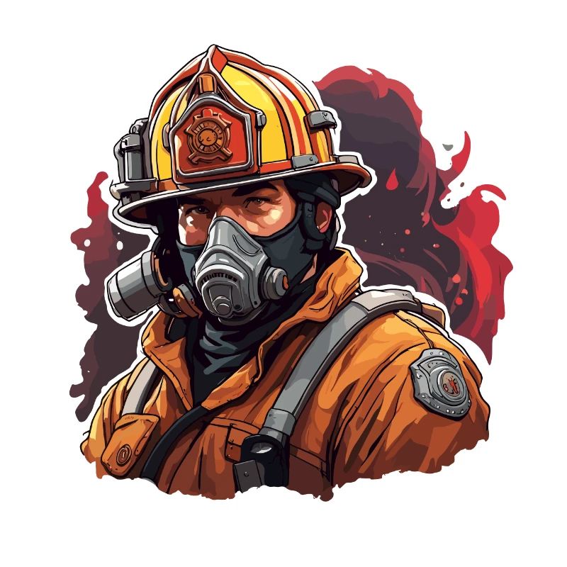 Firefighter / Fire / Fire / Extinguish / Hero
