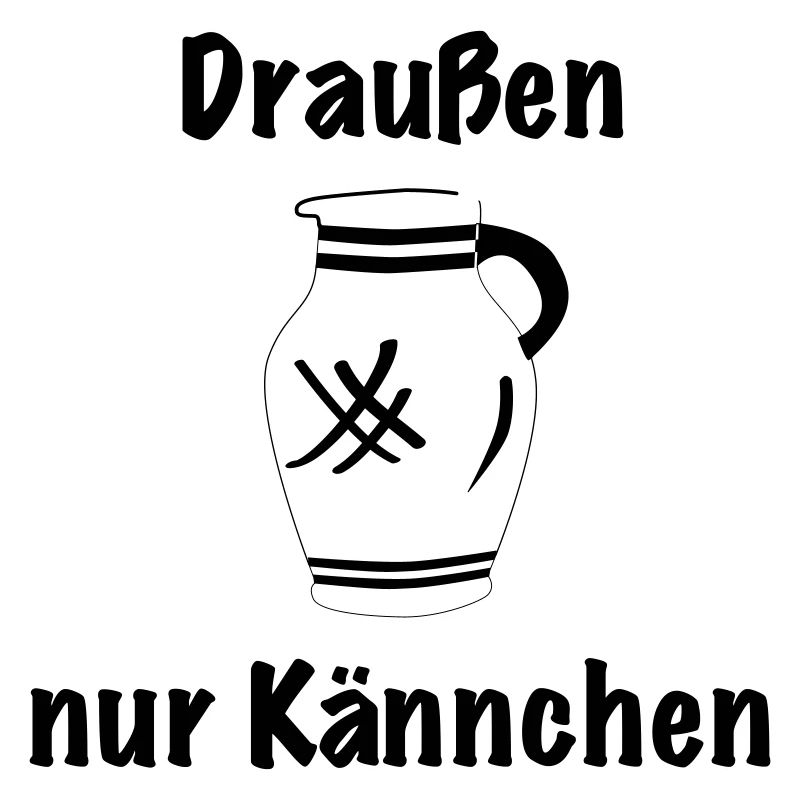 Draussen nur Kännchen #BembelDesigns #FFM