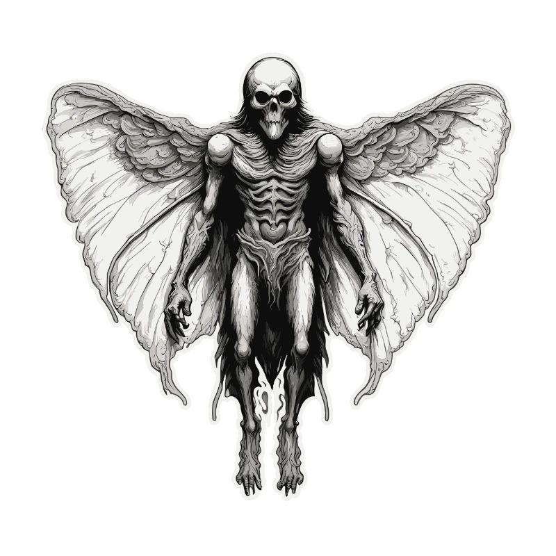 Mothman / Moth / Insect / Mythical Creature / Flutterer