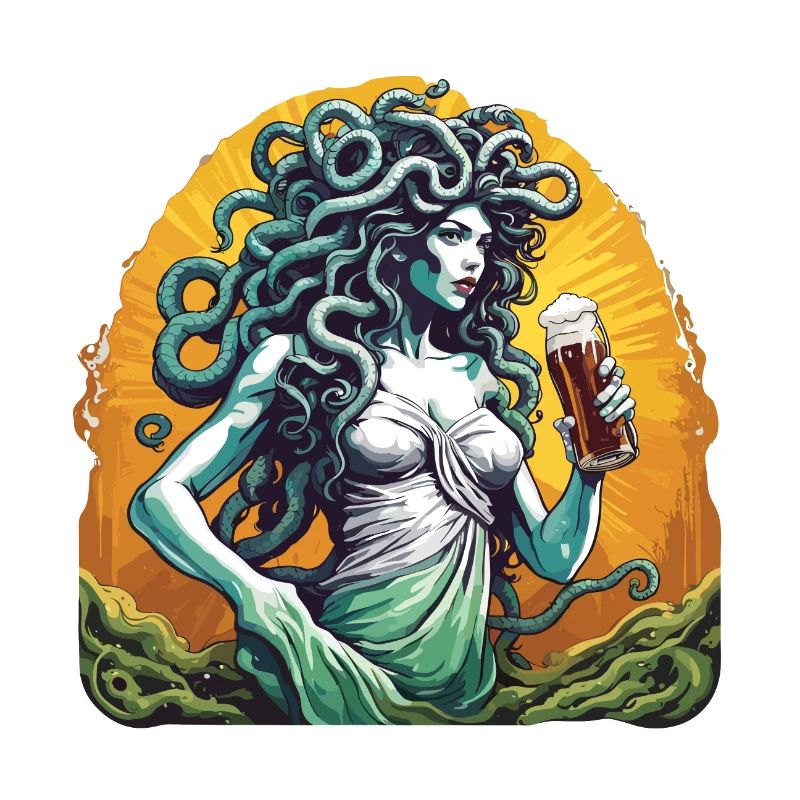 Medusa / gresk mytologi / slangehode