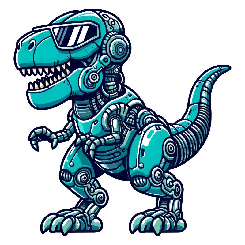 T-Rex Cyborg Dinosaur