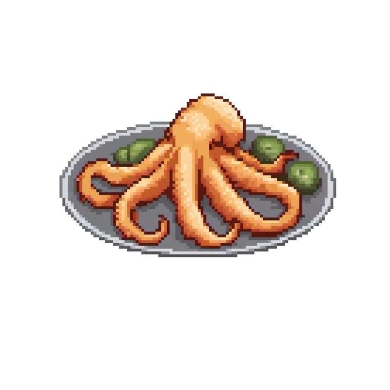Plaque Octo-Pixel