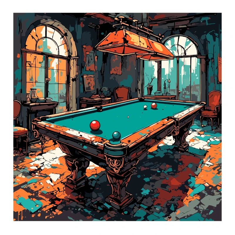 Billiard Table / Billiard Ball / 8 Ball / Pool / Kö