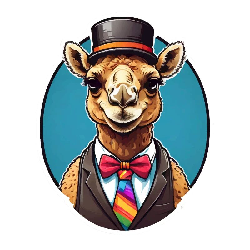 Funny Comic Camel