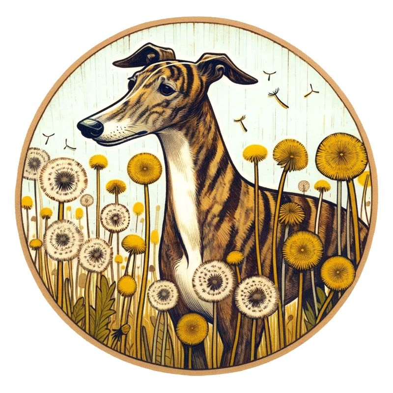 Brindle Greyhound