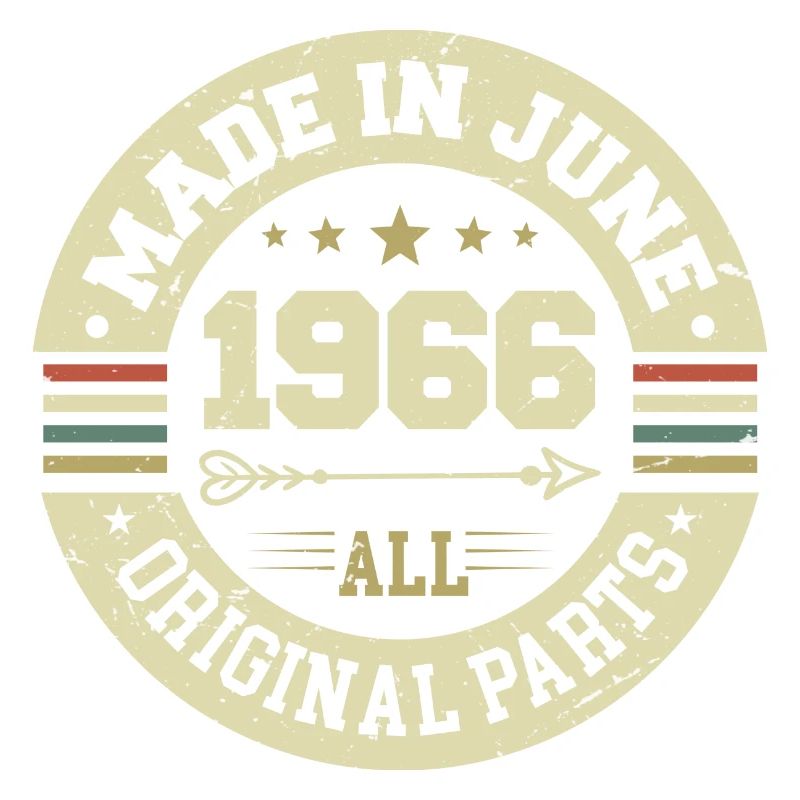 Juni 1966 Geburtstagsgeschenk Juni 1966 Juni 1966