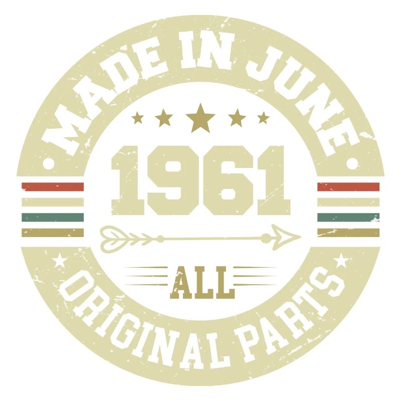 Juni 1961 Geburtstagsgeschenk Juni 1961 Juni 1961