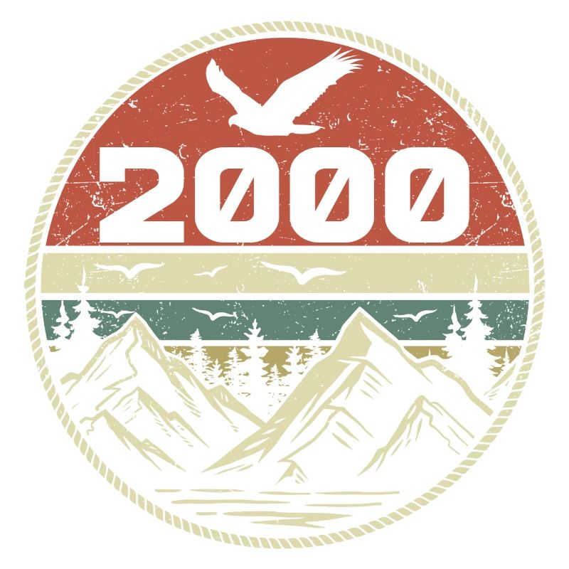 Jahrgang 2000 Classic 2000 Retro 2000 Geschenk 2000