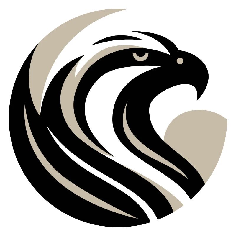 Stylized Eagle Head