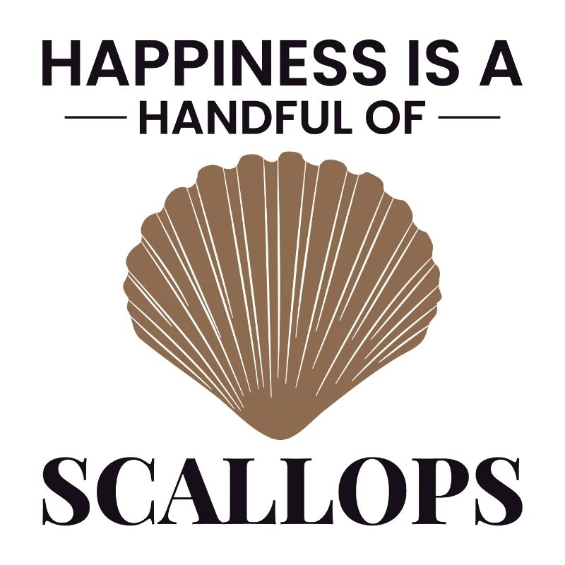 Scallop Seashells Collector Beachcomber Shellfish