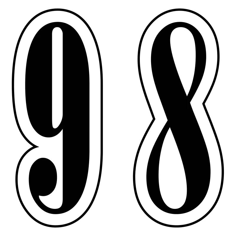 98 Symbole numérique