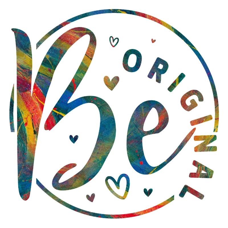 Be original vector design symbol retro quote label