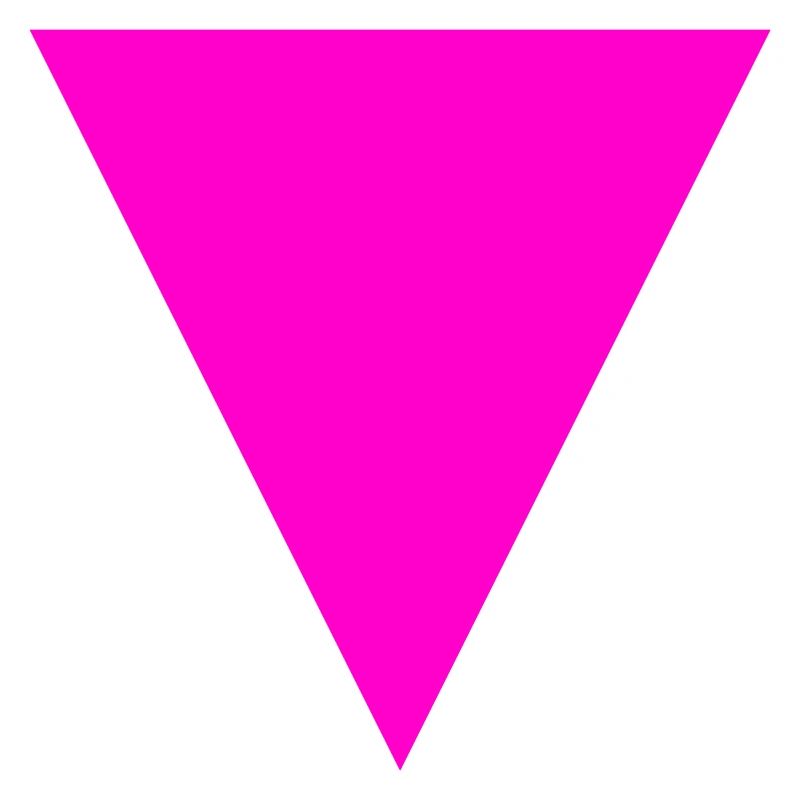 Triangle rose / Rosa Winkel
