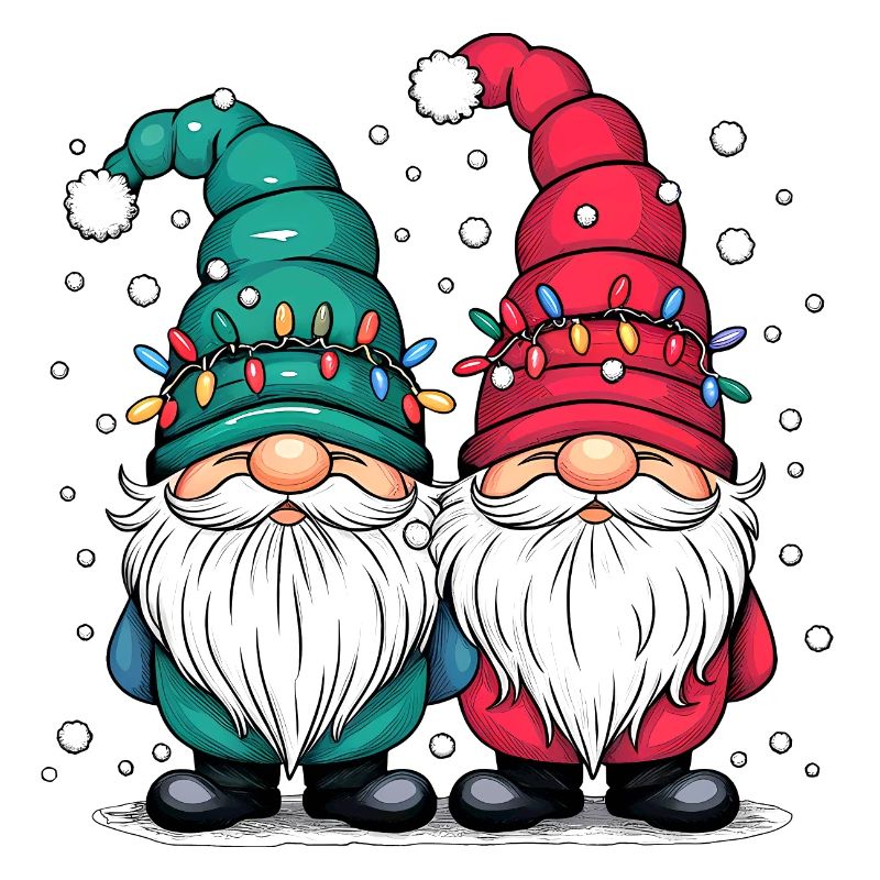 Gnom Gnome Weihnachten Weihnachtspullover Wichtel