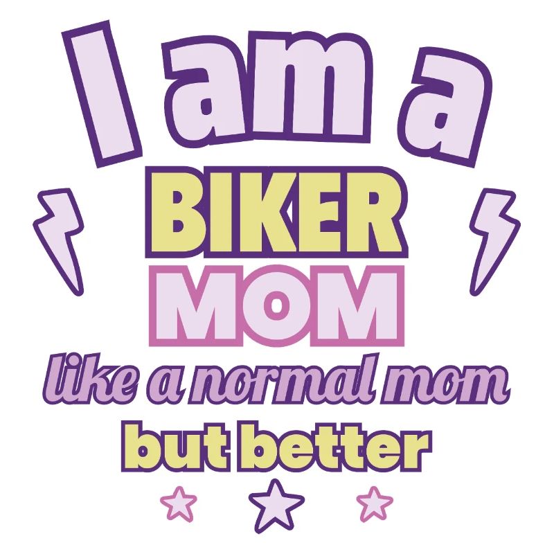 Biker Mama, Geschenk Muttertag, Motorrad