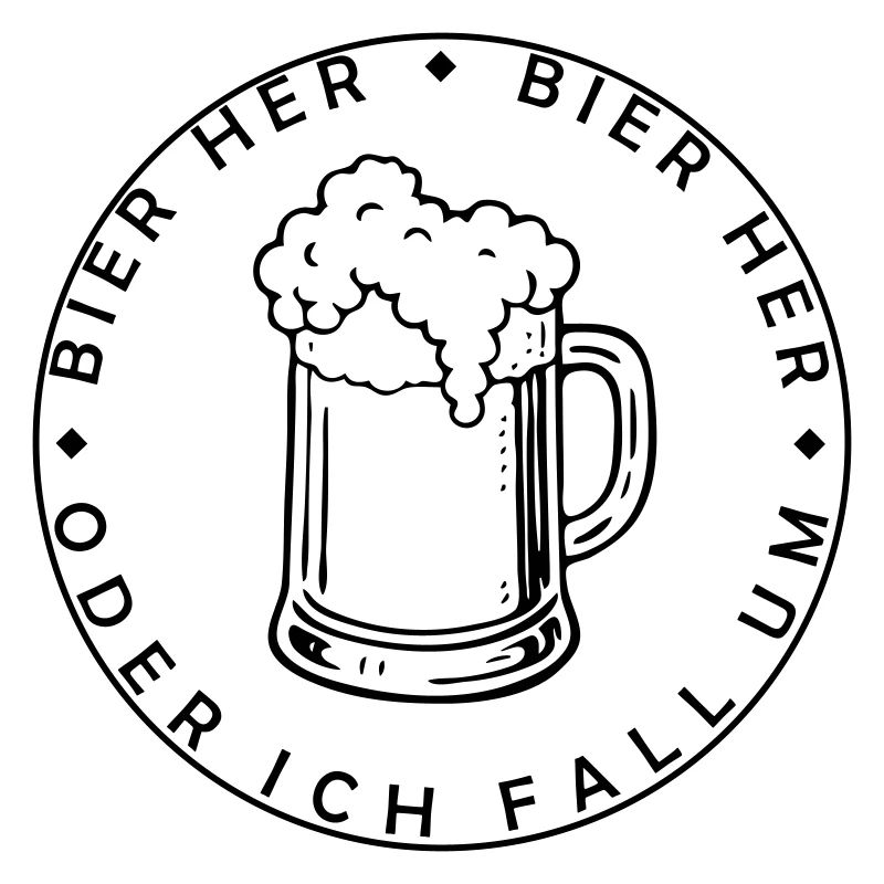 Les abeilles ici - Oder ich fall um !