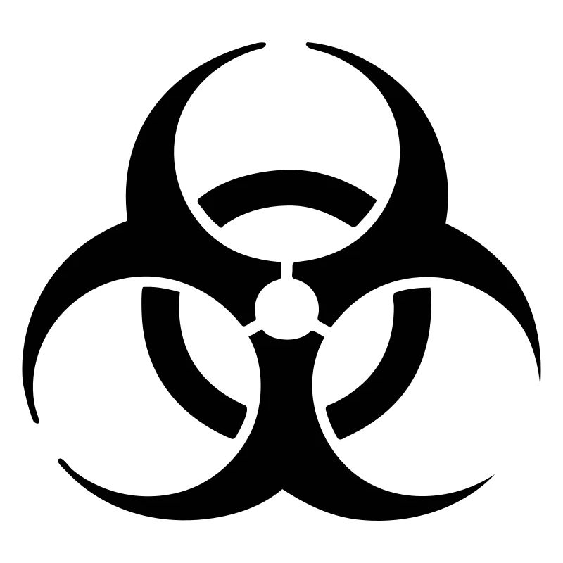 hardstyle biohazard Pullover