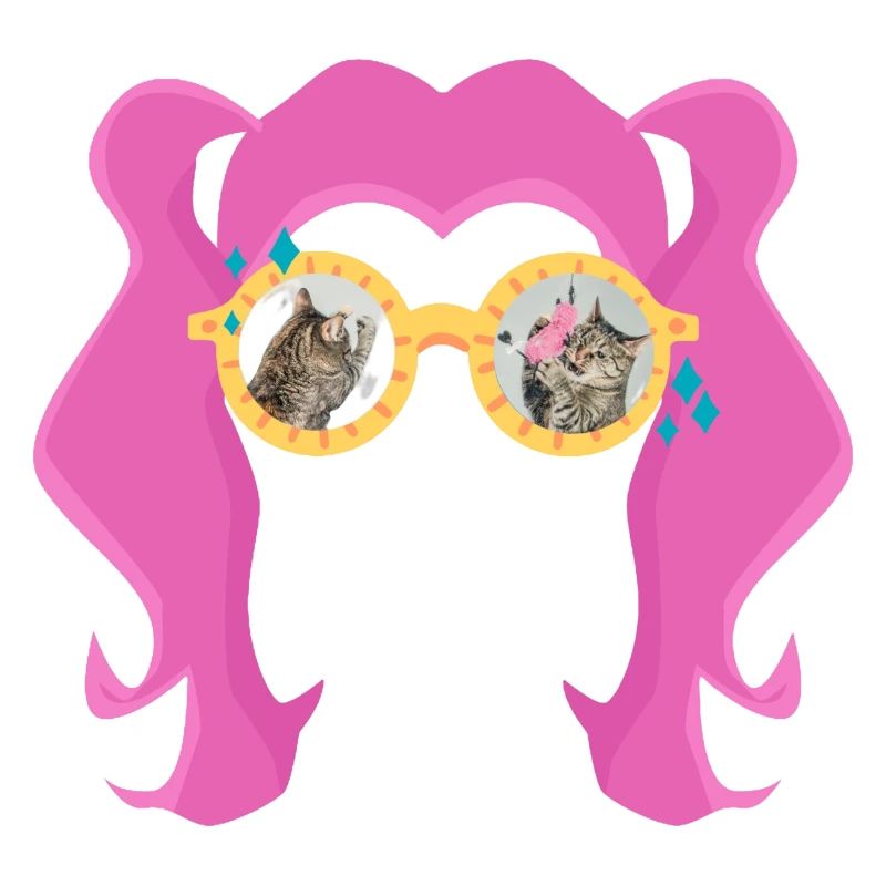 Mädchen mit Brille