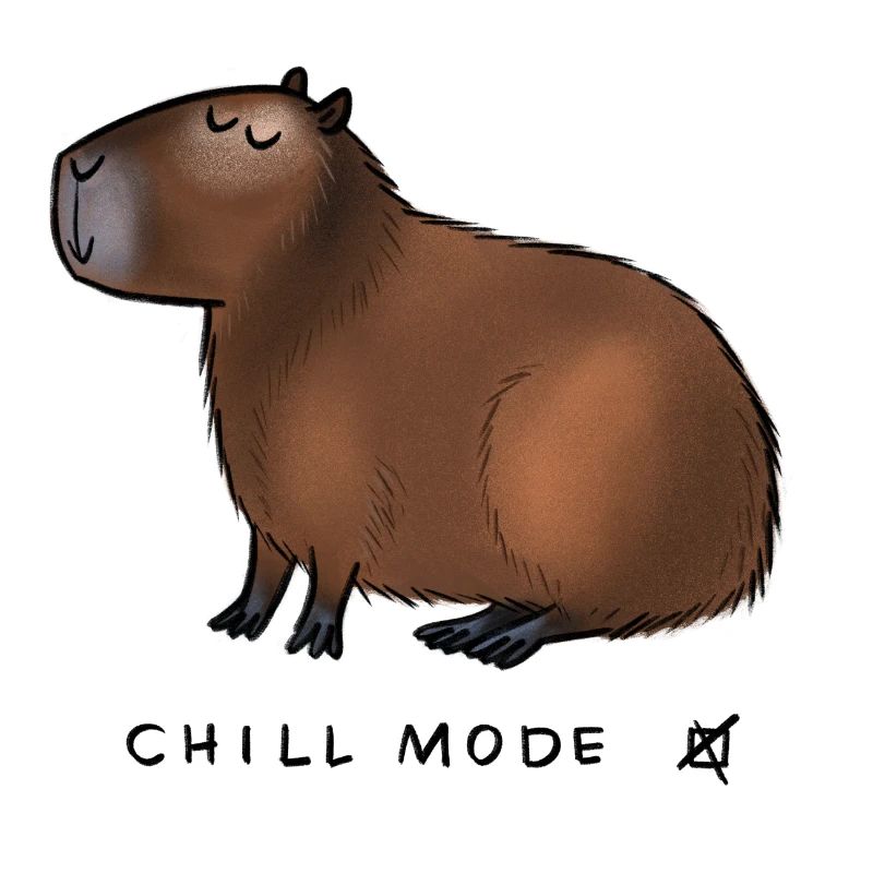 Capybara Chill Mode