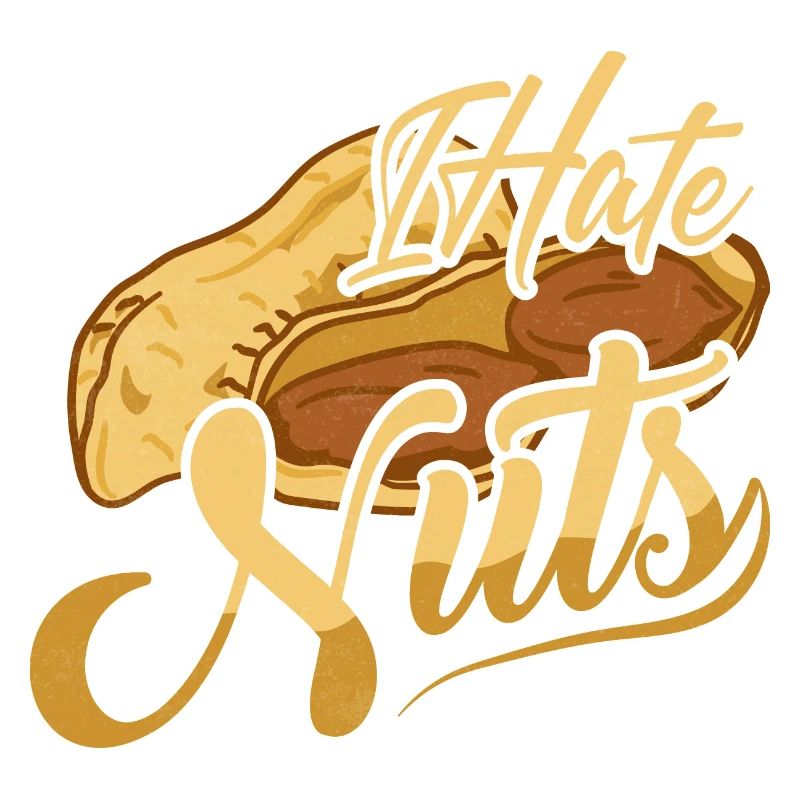 I Hate Nuts Nut Allergic Awareness