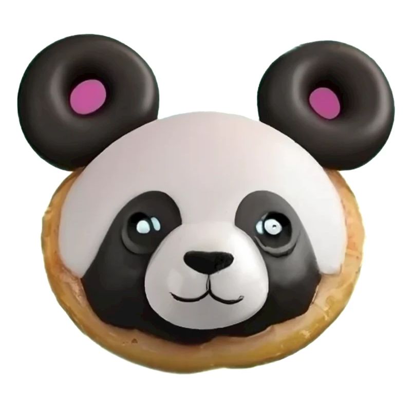 Panda Triple Donuts
