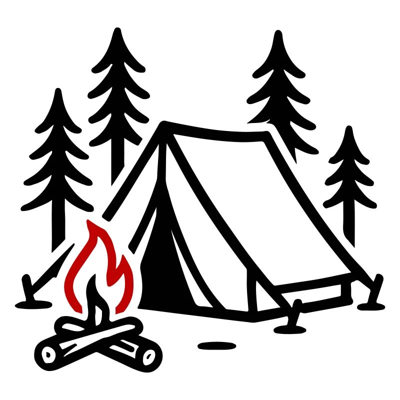 Tent Campfire Nature