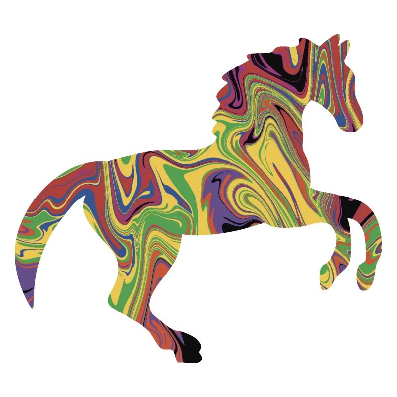 Buntes Pferd