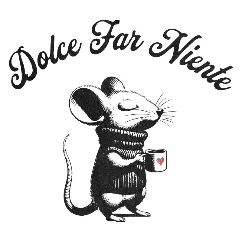 Dolce Far Niente Kaffee Maus