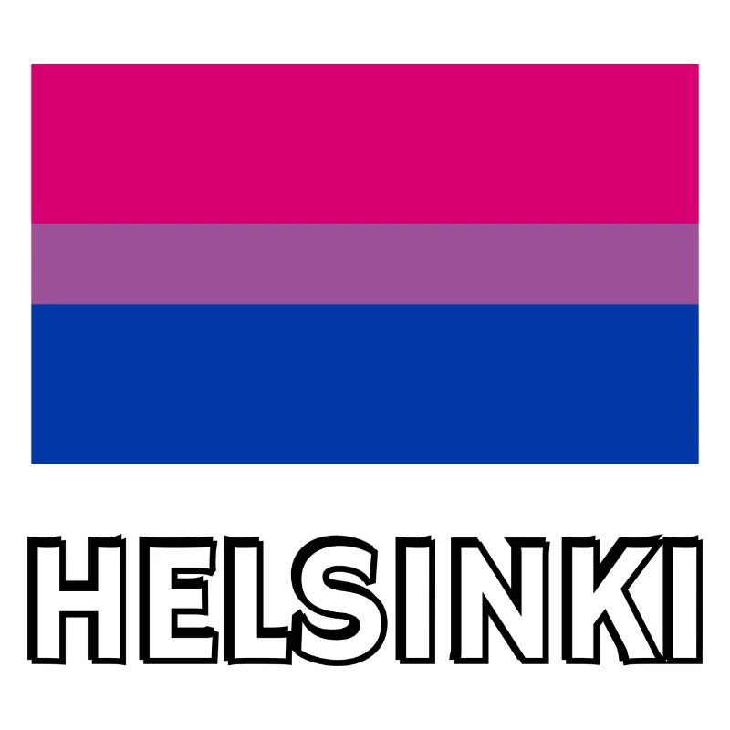 Drapeau de la Bi Pride Helsinki