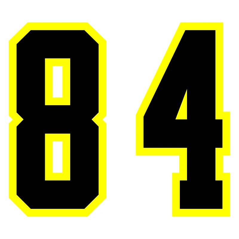Maillot à numéros 84