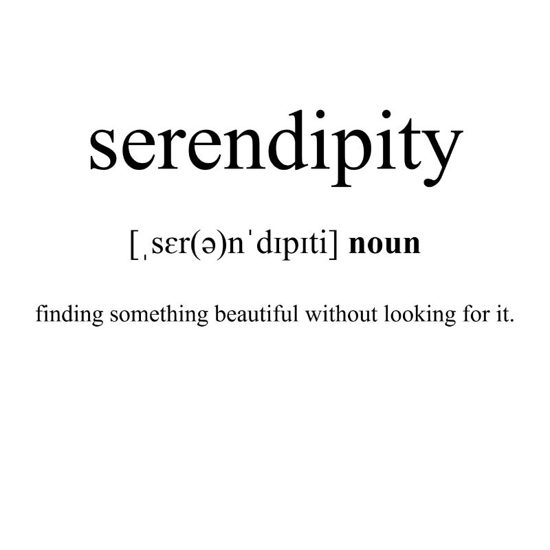 Dictionnaire de définitions Serendipity (Entdeckung)