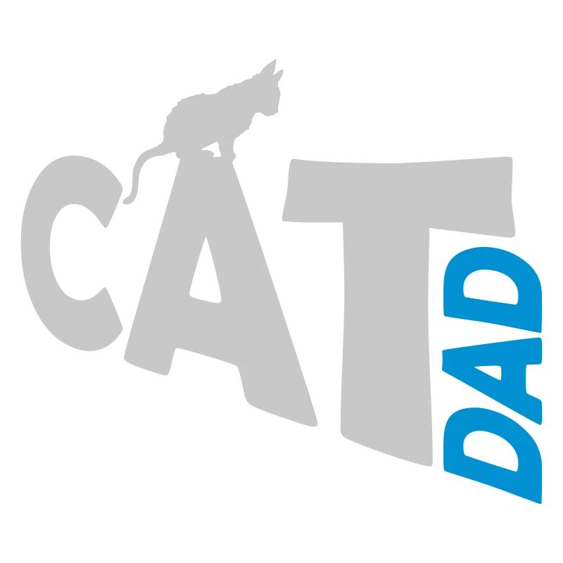 Conception du logo Cat Dad