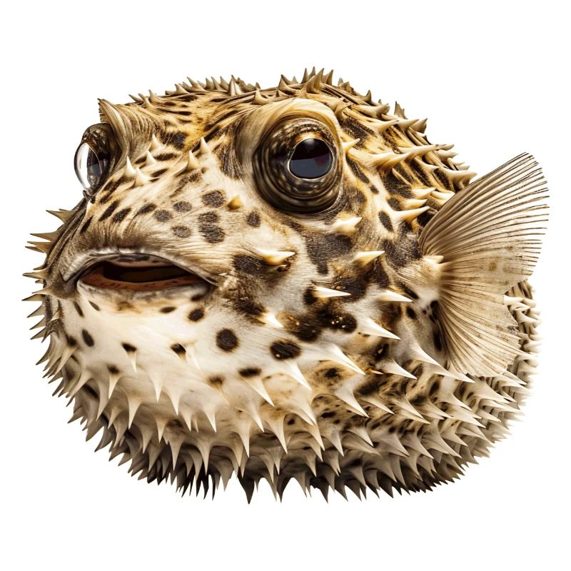 Der Kugelfisch hat eine einzigartige Verteidigung