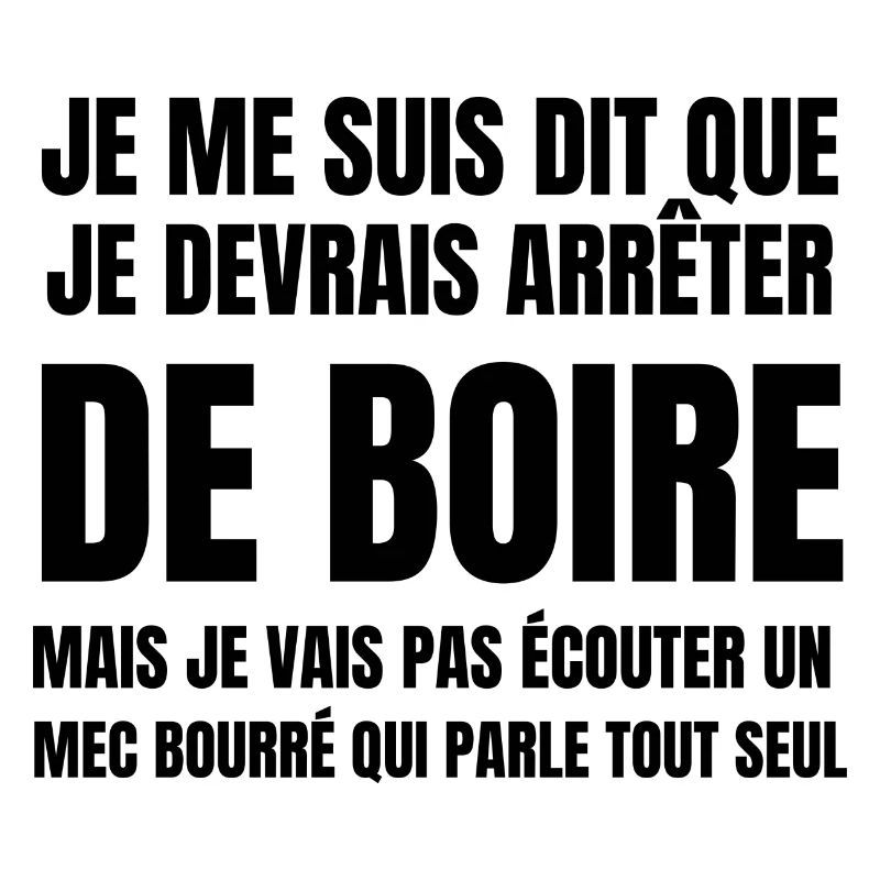 je devrais arrêter de boire