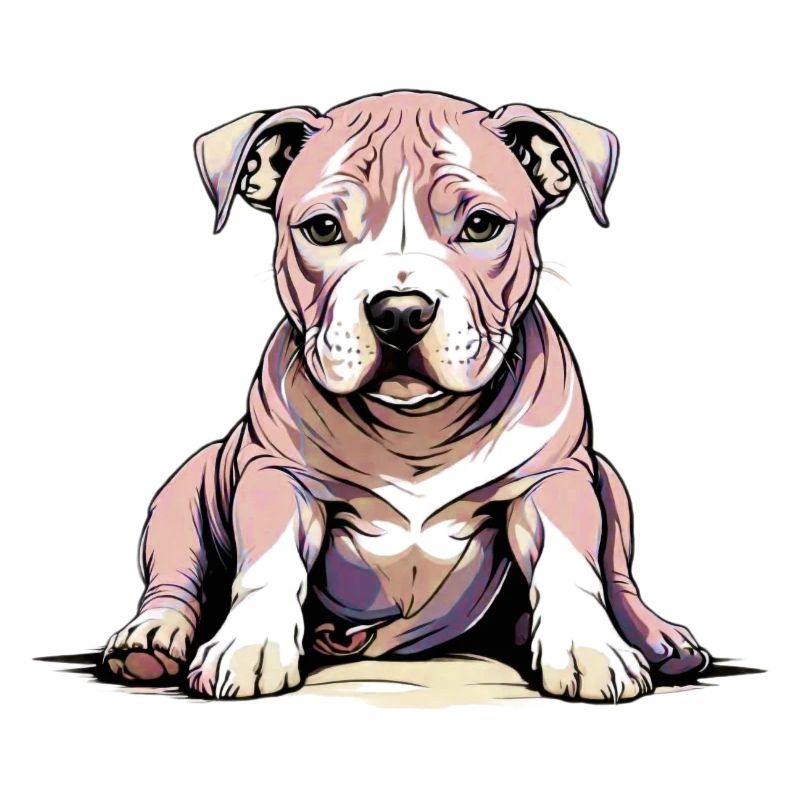 Pitbul Welpe