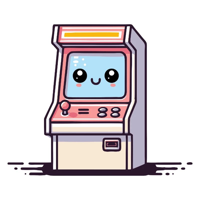 Borne d’arcade heureuse