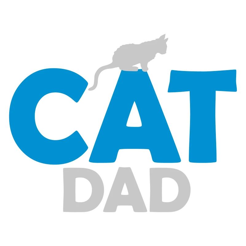 Conception du logo Cat Dad