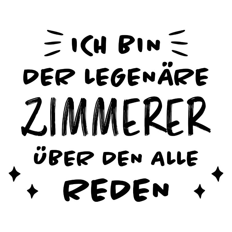 Zimmerer Lustiger Spruch Fun Zimmermann Geschenk
