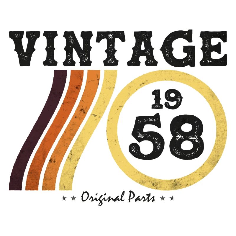 Classic Vintage 1958 - Limited Edition Retro 66