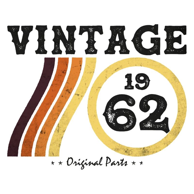 Limitierte Auflage Vintage 1962 - Classic Retro 62