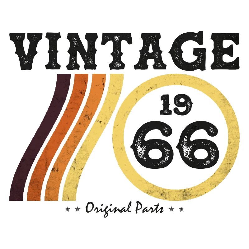 Klassische limitierte Auflage Vintage 1966 Retro 58