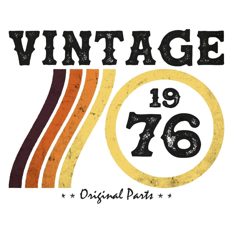 Classique Édition Limitée Vintage 1976 Rétro 48