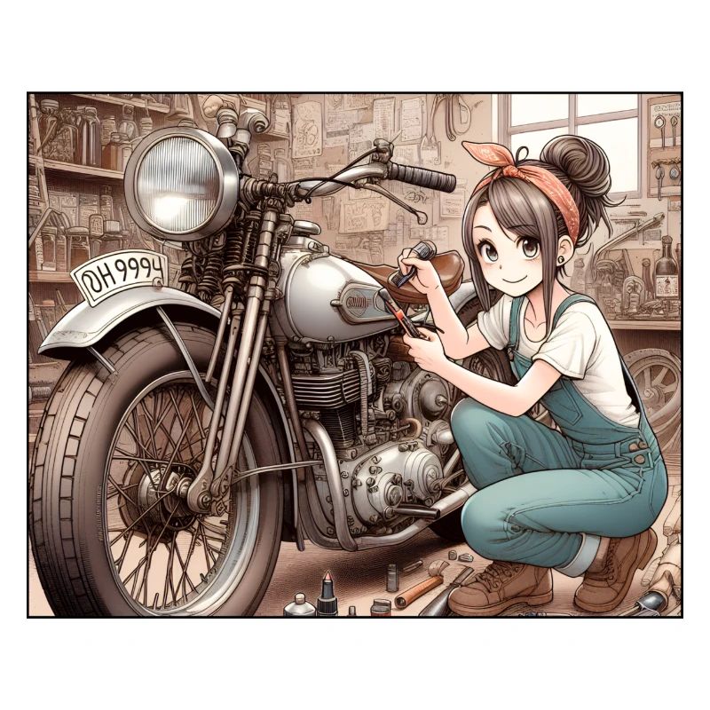 Manga Mechanik Mädchen