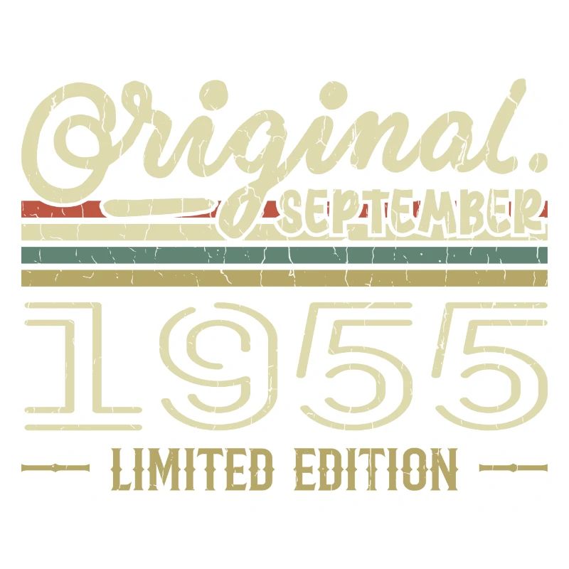 September 1955 Geburtstagsgeschenk September 1955