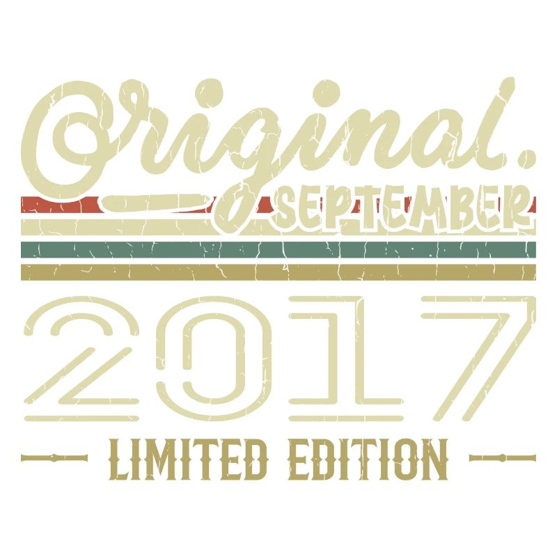 September 2017 Geburtstagsgeschenk September 2017