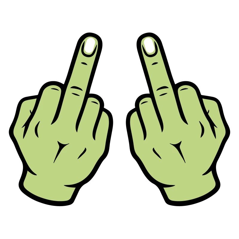 Middle Finger Hand